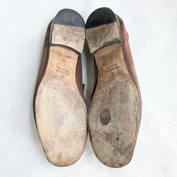 Gucci Horsebit Loafers Brown Men 10.5 Leather - Picture 11 of 16